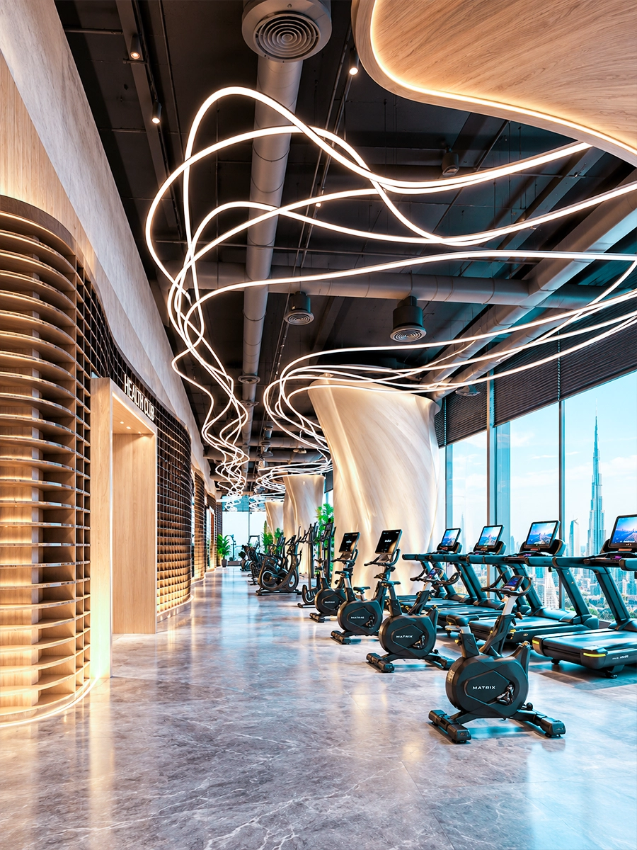 Wellness and fitness amenity at Nexus Creek Islamabad