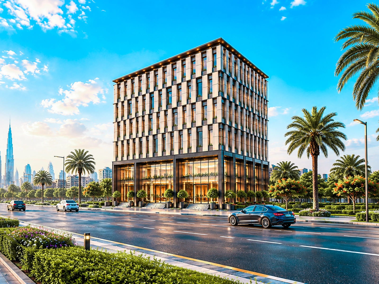 Nexus Square building exterior 06 in Blue World City, Islamabad