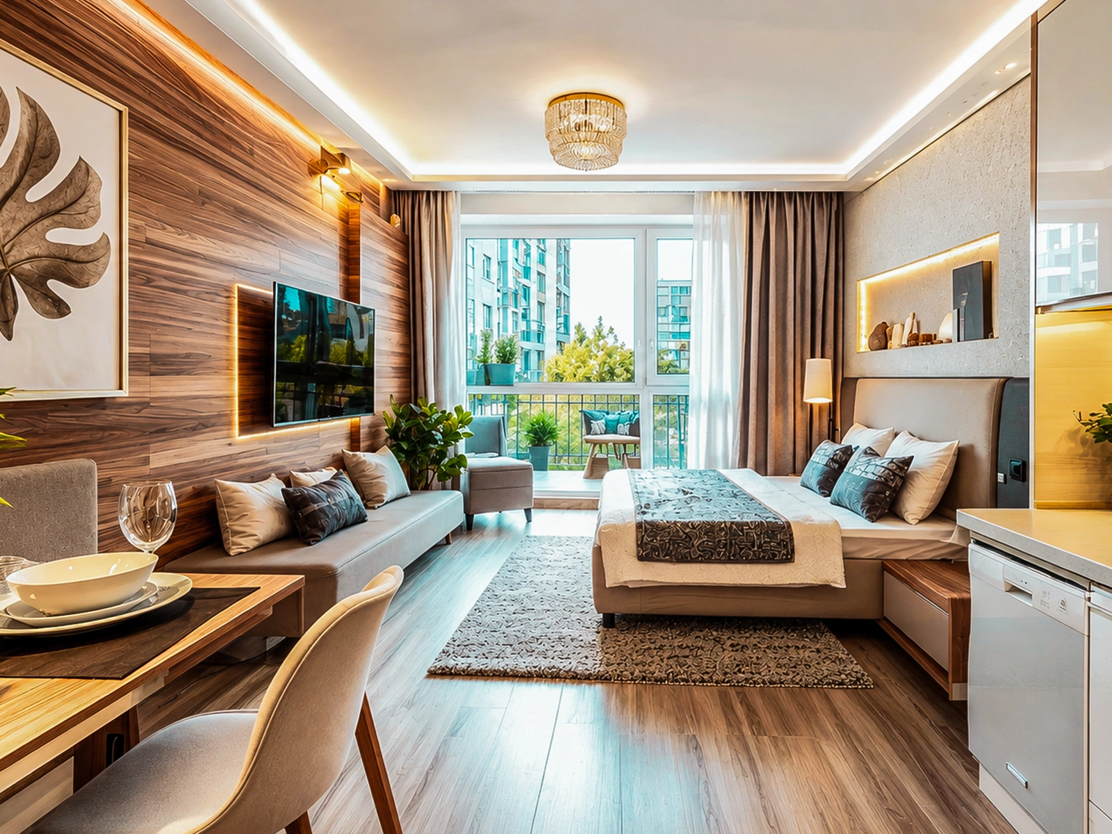 Nexus Square apartment interior