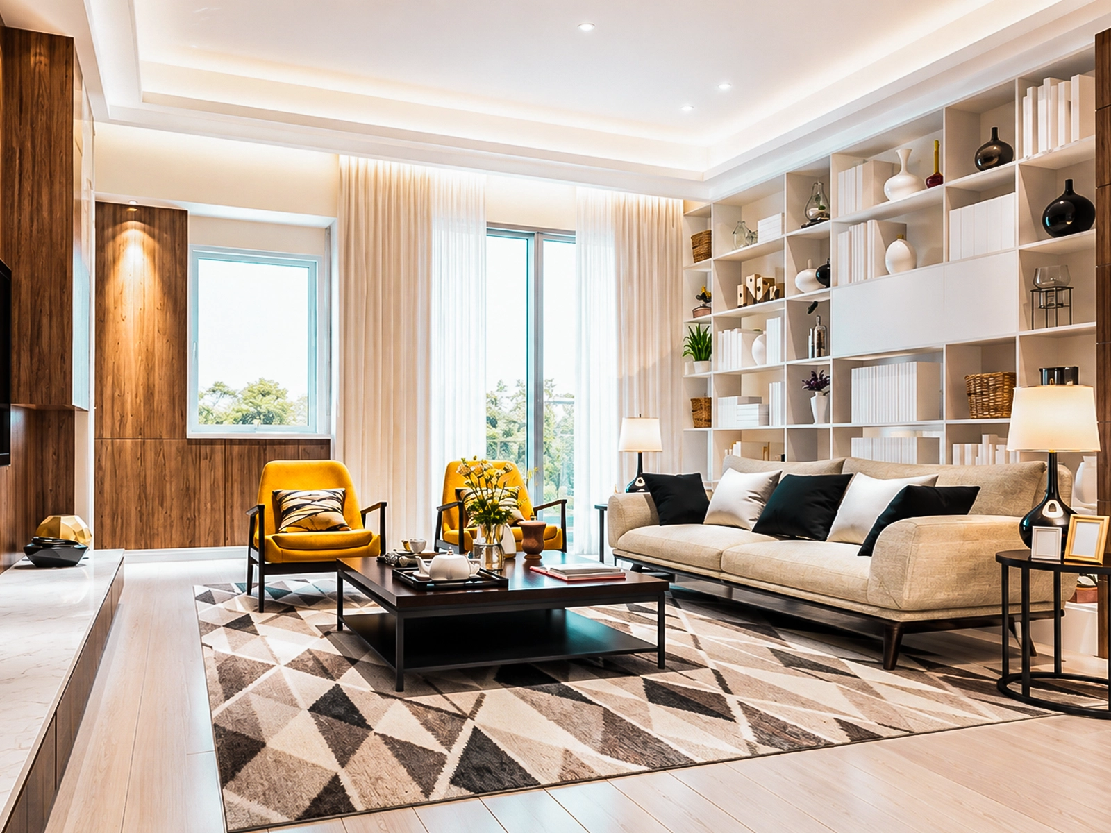 Nexus Square interior space 18 in Blue World City, Islamabad