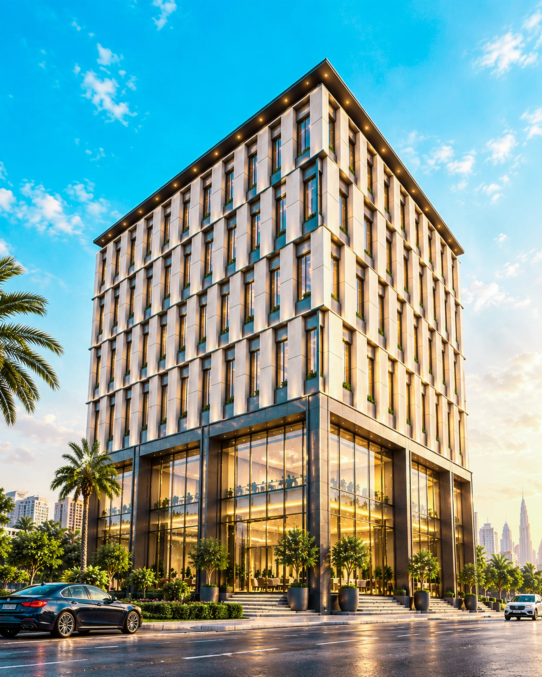 Nexus Square building exterior 22 in Blue World City, Islamabad
