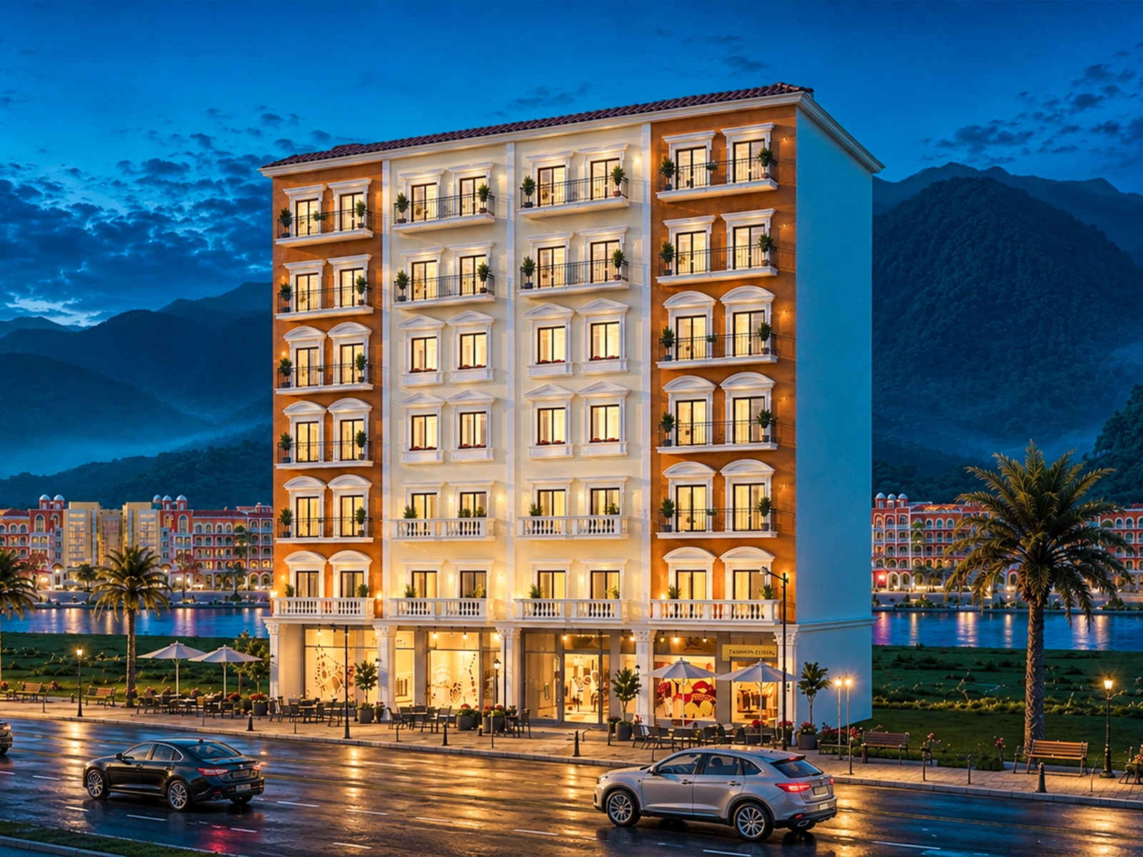 Nexus Creek main development view in Islamabad