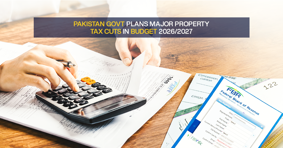 Pakistan Govt Plans Major Property Tax Cuts in Budget 2026