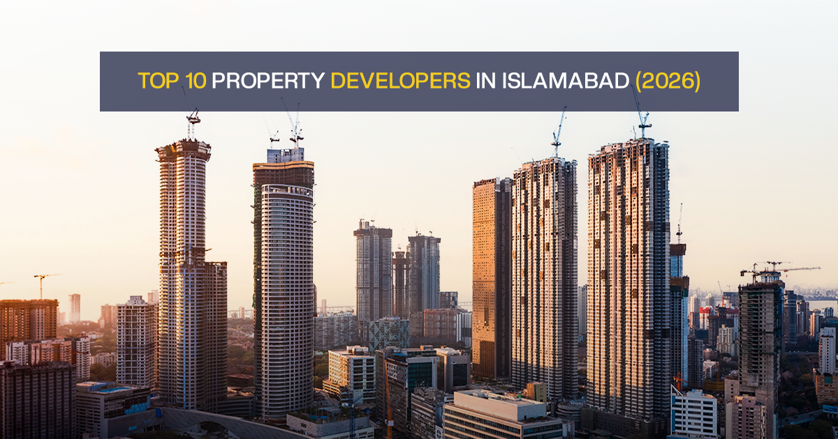 Top Property Developers in Islamabad including Imarat Group, Nexus Ideas Developers Pvt Ltd, J7 Group, and other leading real estate developers in 2026