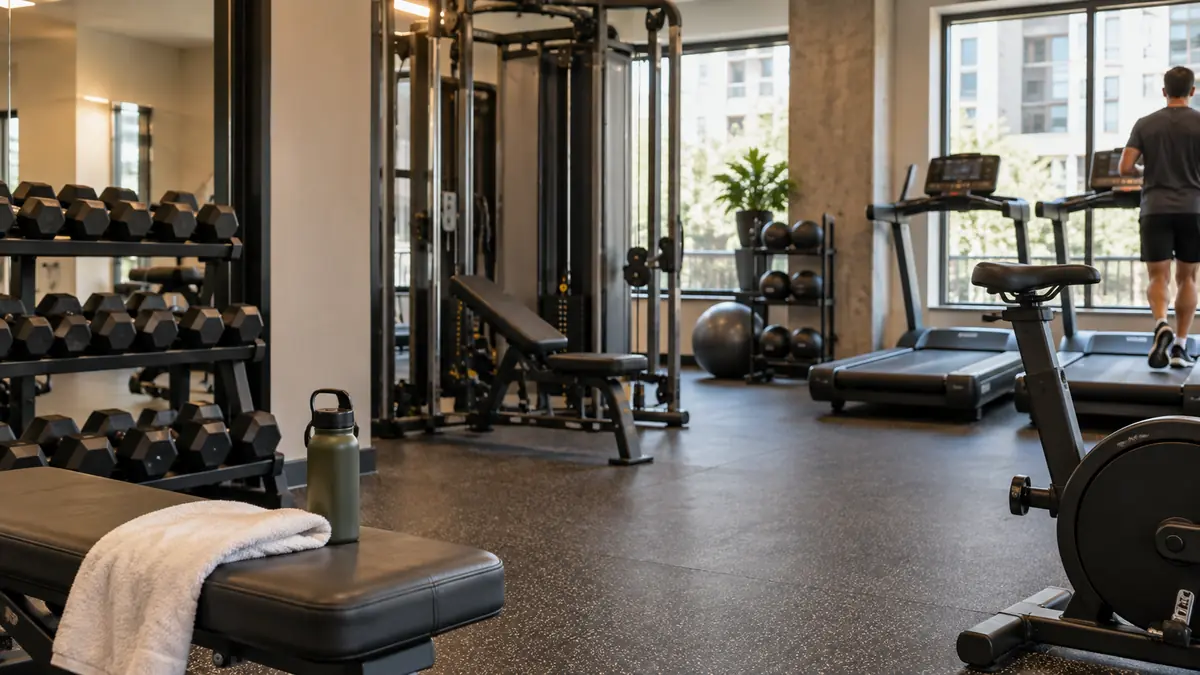 Wellness and fitness amenity at Nexus Creek Islamabad