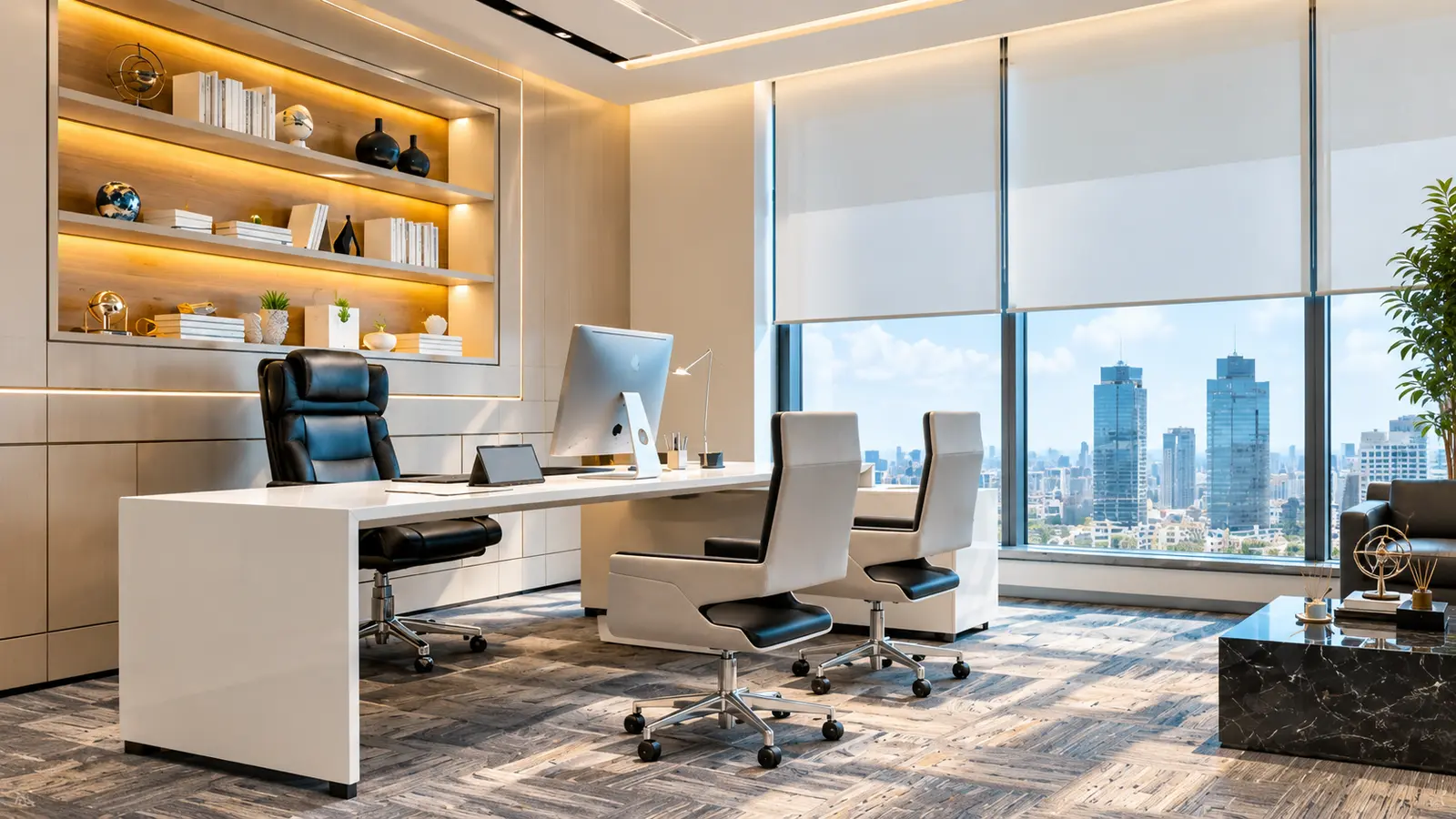 Corporate offices at Nexus Square in Blue World City